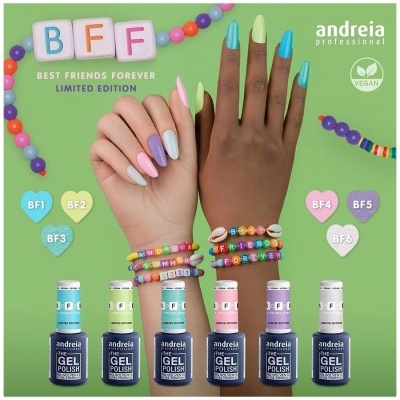 Coleção Best Friends Forever - The Gel Polish Andreia - Edição Limitada