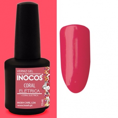 INOCOS VERNIZ GEL MARIA ELÉTRICA CORAL 15ML