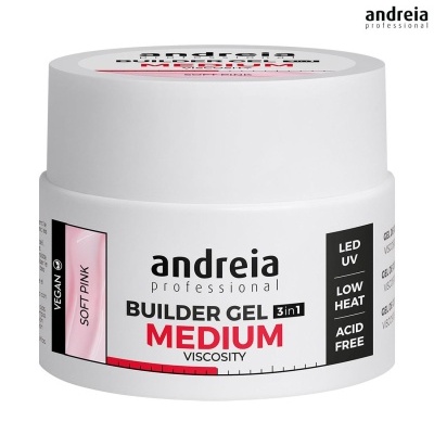 Andreia Builder Gel 3 IN 1 - Média Viscosidade 44gr