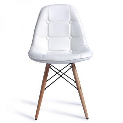 ItalianDesign CADEIRA EIFFEL CAPITONÉ WHITE