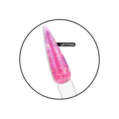 Polyacrygel Holo Rosa Mágico Bisnaga 60g - Inocos