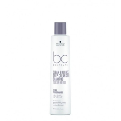 SCHWARZKOPF BC CLEAN BALANCE SHAMPOO DE LIMPEZA PROFUNDA 250ML