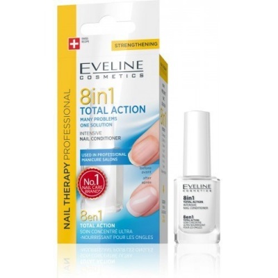 Eveline 8 Em 1 Verniz De Tratamento 12ml