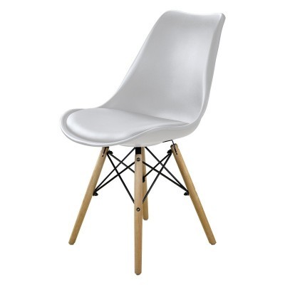 ItalianDesign CADEIRA NORDIC WHITE