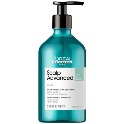 SHAMPOO L'ORÉAL SCALP ADVANCED ANTIOLEOSIDADE 500ML