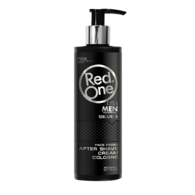 Red One After Shave Cream Cologne Silver 400ml