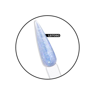 Polyacrygel Holo Azul Arco-íris Bisnaga 60g - Inocos