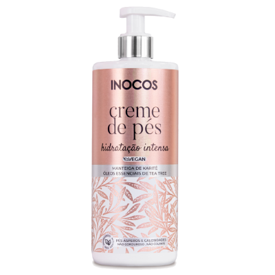 Inocos Creme Pés Hidratação Intensa Karité Tea Tree 500ml
