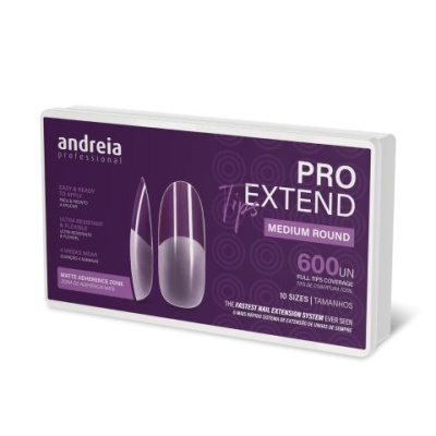 Tips Unhas PRO Extend Medium Round Andreia