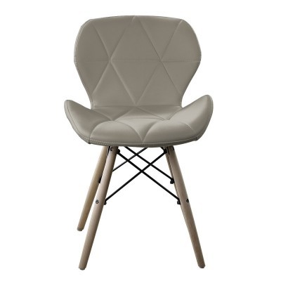 ItalianDesign CADEIRA EIFFEL QUILTED BEIGE