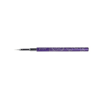 Purple Pincel Micro Extra Fino para Nail Art #000