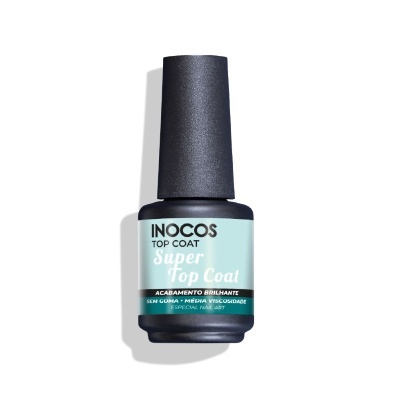 Super Top Coat - Verniz Gel 15ml Inocos