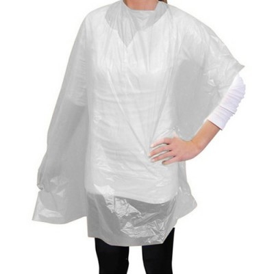 Eurostil Penteador Capas Descartável Prata 30Unid