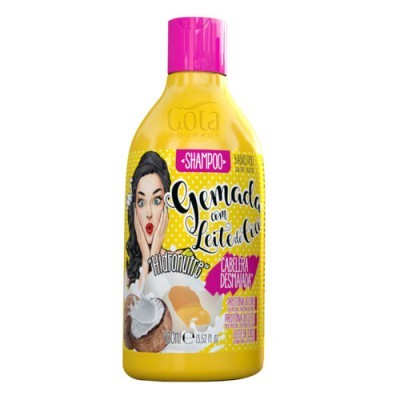 Gota Dourada Gemada com Leite Coco Shampoo 400ml
