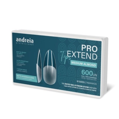 Tips Unhas PRO Extend Medium Almond Andreia