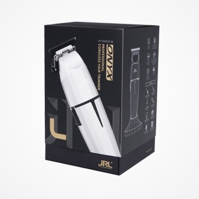 Máquina de acabamento 2020T-B Onyx Ghost sem fio branca JRL