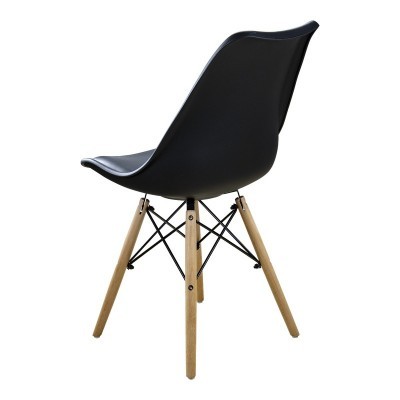 ItalianDesign CADEIRA NORDIC BLACK