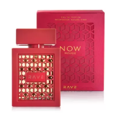 Rave Now Rouge Lattafa Unissex 100ml (Original)