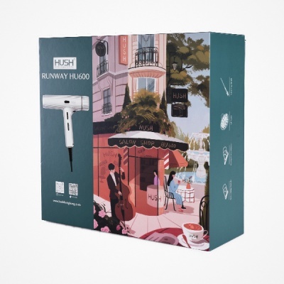 HUSH SECADOR IONICO PROFESIONAL RUNWAY 600