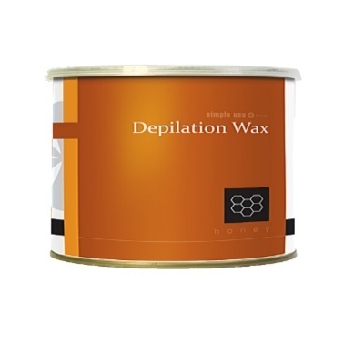Cera Depilatória Lata 400ml - Mel - Simple Use