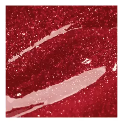 Verniz Gel Inocos QH4 Duque de Ouros 15ml Vermelho Cristalizado