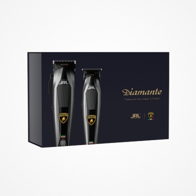 Combo jRL Lamborghini Diamante Hair Clipper & Trimmer Preto