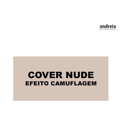 Andreia Verniz Gel Power Base Cover Nude (Camuflagem) 10,5ml