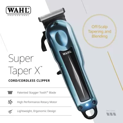 WAHL SUPER TAPER X CLIPPER CORDLESS 3026470