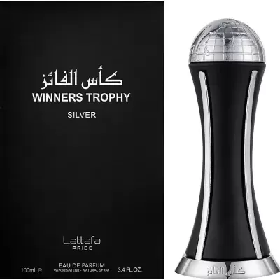 Lattafa Pride Winners Trophy Silver Eau de Parfum unissexo 100ml