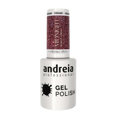Andreia verniz de unhas de gel Midnight Reflective Effect MD3
