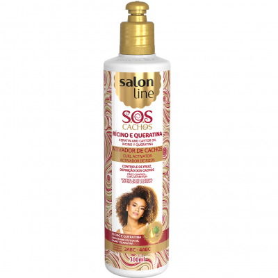 Salon Line SOS ATIVADOR RICINO E QUERATINA 300ML