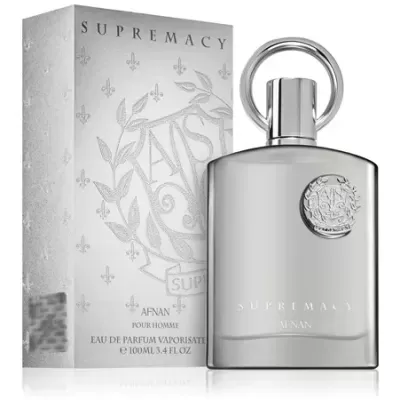 Afnan Supremacy Silver Eau De Parfum 100ml para Homem