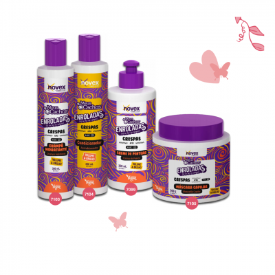 Novex Enroladas Crespas