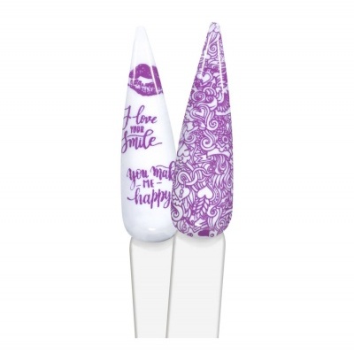 INOCOS Gel de Estampagem Rosa 8ml