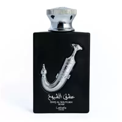 Ishq Al Shuyukh Silver Lattafa Perfumes unissexo - 100ml