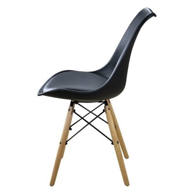 ItalianDesign CADEIRA NORDIC BLACK