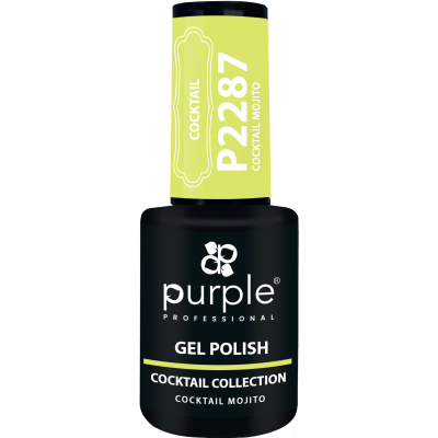 Purple Verniz Gel P2287 GEL POLISH COCKTAIL MOJITO 10ml