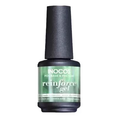 Verniz Gel Reinforce INOCOS Diamonds 15ml Reforçante de Unhas