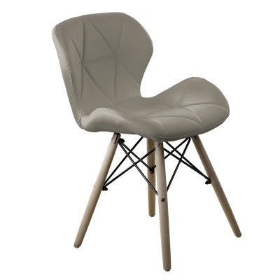 ItalianDesign CADEIRA EIFFEL QUILTED BEIGE