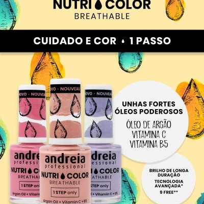Vernizes Andreia Nutricolor