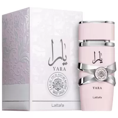 YARA Lattafa Rosa Eau de Parfum para mulher 100 ml (Original)