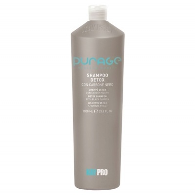 Shampoo Detox Carvão Preto 1000ml - Purage - KayPro