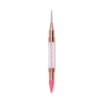 Pincel Nail Art Double-Ended Crystal Pen - Inocos