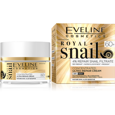 Eveline Cosmetics ROYAL SNAIL DAY AND NIGHT CREAM 60+ 50ML