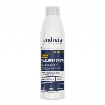 Oxidante Cabelo Developer Power Blond 30Vol. 9% 200ml - Andreia Profissional