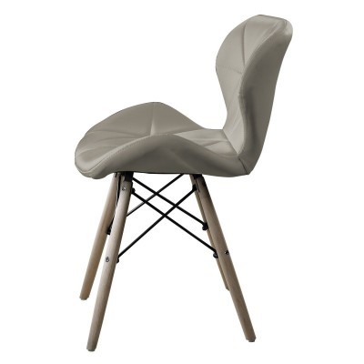 ItalianDesign CADEIRA EIFFEL QUILTED BEIGE