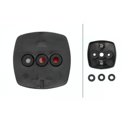 LUZ DE PRESENÇA / CONTORNO Hella 62 x 62 x 40mm