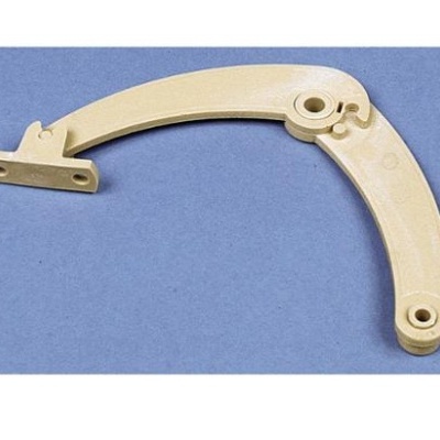 Compasso plástico castanho claro para abas de até 500 mm de largura. Cor: Castanho