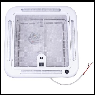 CLARABOIA VENTILADOR C/ILUM. LED BRANCA 40