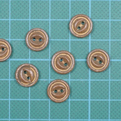 Botão 2 Furos Redondo 11,5mm